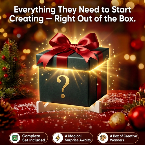Mystery Gift Box Glowing